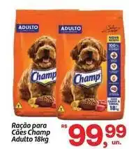 Fort Atacadista Champ - ração para cães adulto oferta