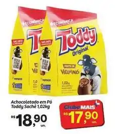 Fort Atacadista Toddy - achocolatado em po sachê oferta