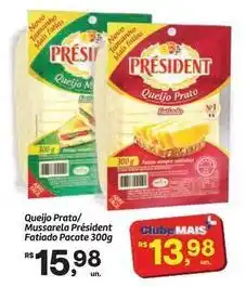 Fort Atacadista President - queijo prato/mussarela fatiado pacote oferta
