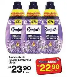 Fort Atacadista De - amaciante de roupas comfort 1,5 litros oferta
