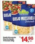 Fort Atacadista Casa do queijo - queijo mussarela triturado oferta
