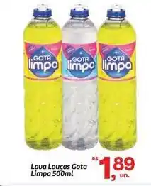 Fort Atacadista Gota limpa - lava louças oferta