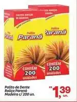 Fort Atacadista De - palito de dente rodico parana madeira oferta