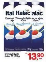 Fort Atacadista Italac - creme de leite oferta