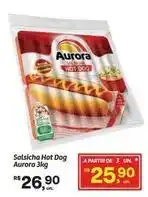 Fort Atacadista Aurora - salsicha hot dog oferta