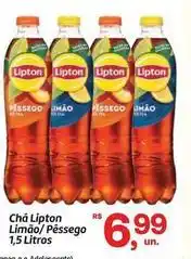 Fort Atacadista Lipton - cha lípton limao/pássego oferta