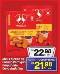 Fort Atacadista Perdigão - mini chicken de frango oferta