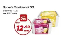 Dia Dia - sorvete tradicional oferta