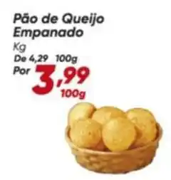 Dia De - pão de queijo empanado oferta