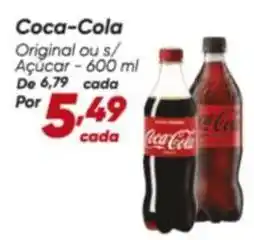 Dia Coca-cola - original ou s/ açúcar oferta