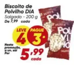 Dia Dia - biscoito de polvilho oferta