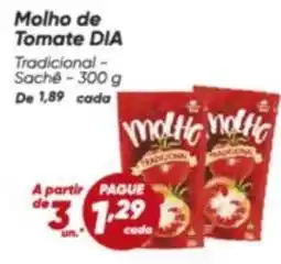 Dia Dia - molho de tomate oferta
