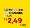 Piracanjuba - creme de leite