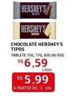Assaí Atacadista Hershey´s - chocolate tipos oferta