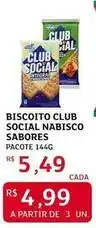 Assaí Atacadista Sabores - biscoito club social nabisco oferta