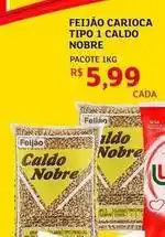 Assaí Atacadista Carioca - feijão tipo 1 caldo nobre oferta