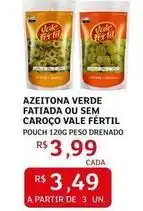 Assaí Atacadista Vale fértil - azeitona verde fatiada ou sem caroço oferta