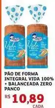 Assaí Atacadista Panco - pão de forma integral vida 100% + balanceada zero oferta
