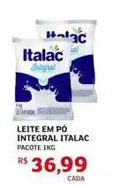 Assaí Atacadista Italac - leite em po integral oferta
