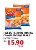 Assaí Atacadista Seara - filé de peito de frango congelado iqf oferta
