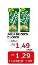 Assaí Atacadista Ducoco - água de coco oferta
