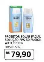 Assaí Atacadista Isdin - protetor solar facial solução fps 60 fusion water oferta
