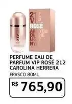Assaí Atacadista 21 - perfume eau de parfum vip rosé 2 carolina herrera oferta