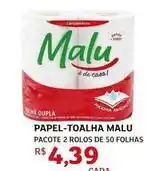 Assaí Atacadista Malu - papel-toalha oferta