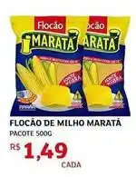 Assaí Atacadista Maratá - flocão de milho oferta
