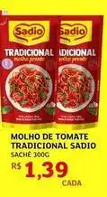 Assaí Atacadista Sadio - molho de tomate tradicional oferta