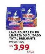 Assaí Atacadista Brilhante - lava-roupas em pó limpeza ou cuidado total oferta
