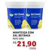 Assaí Atacadista Betânia - manteiga com sal oferta