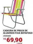 Assaí Atacadista De - cadeira de praia de aluminio fixa botafogo oferta