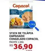 Assaí Atacadista Copacol - stick de tilápia empanado congelado oferta