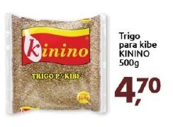 Supermercados Nori Trigo para kibe Kinino 500g oferta