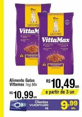 Fort Atacadista Alimento gatos vittamax oferta