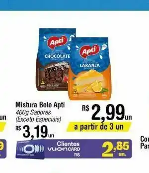 Fort Atacadista Mistura bolo apti oferta