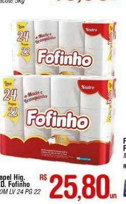 Fort Atacadista Papel higiênico fofinho oferta