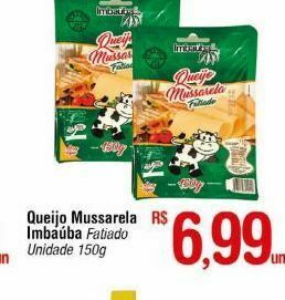 Fort Atacadista Queijo mussarela imbauba oferta