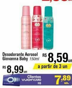 Fort Atacadista Desodorante giovanna baby oferta