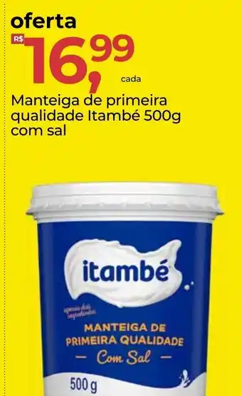 Frangolândia Manteiga de Premeira qualidade Itambe 500g com sal oferta
