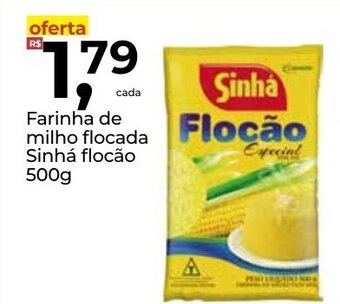 Frangolândia Farinha de milho Flocada Sinha flocao 500g oferta