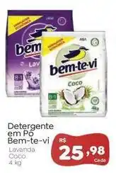 Novo Atacarejo Bem-te-vi - detergente em pó oferta