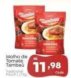 Novo Atacarejo Tambaú - molho de tomate oferta