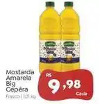 Novo Atacarejo Cepêra - mostarda amarela big oferta