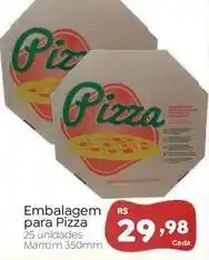 Novo Atacarejo Embalagem para pizza oferta
