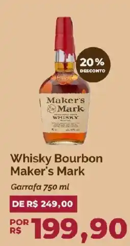 Oba Hortifruti Whisky Bourbon Maker's Mark oferta