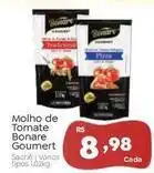 Novo Atacarejo Gourmet - molho de tomate bonare oferta
