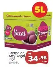 Novo Atacarejo Yacai - creme de açaí laca oferta