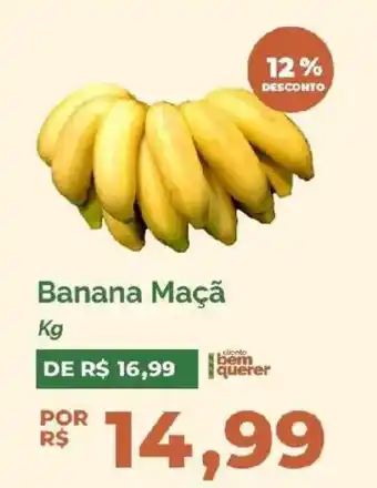 Oba Hortifruti banana maçã oferta